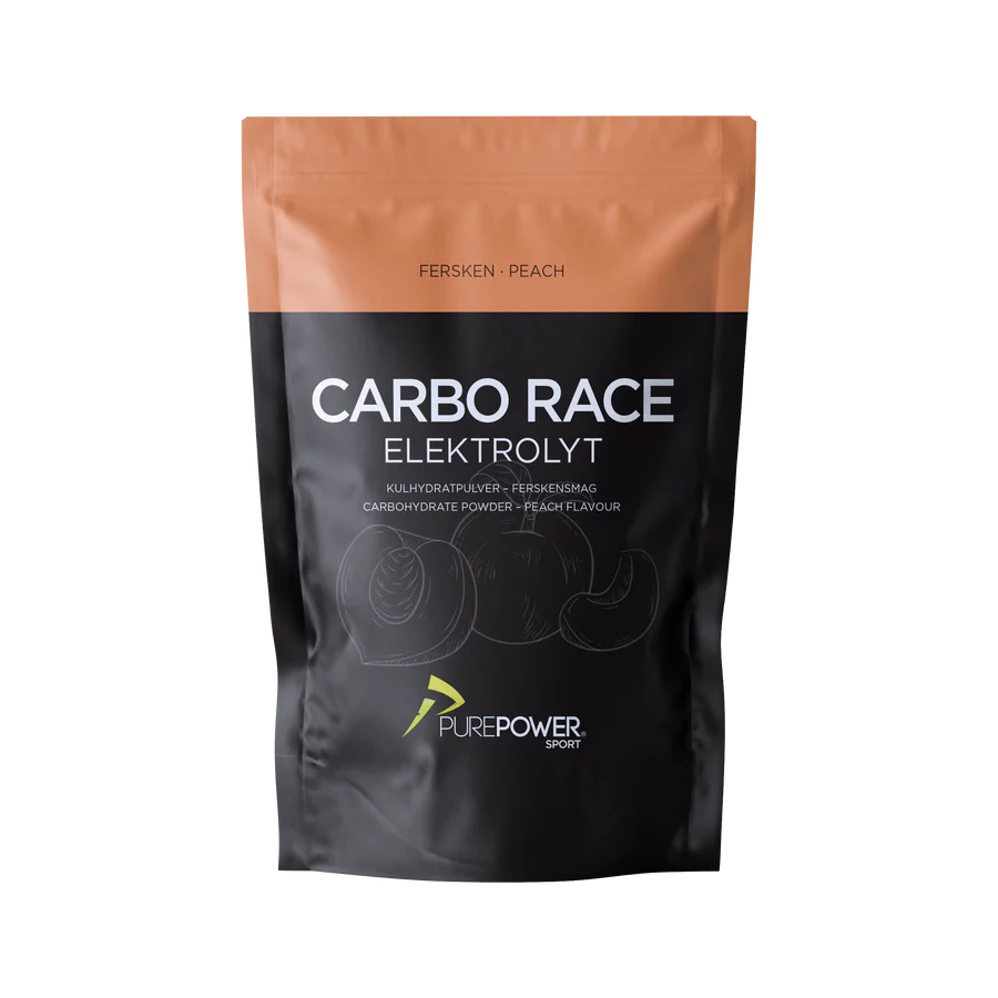 Carbo Race Elektrolyt Fersken 1kg