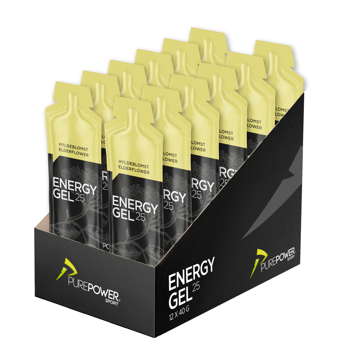 Energy Gel Hyldeblomst 12x40g