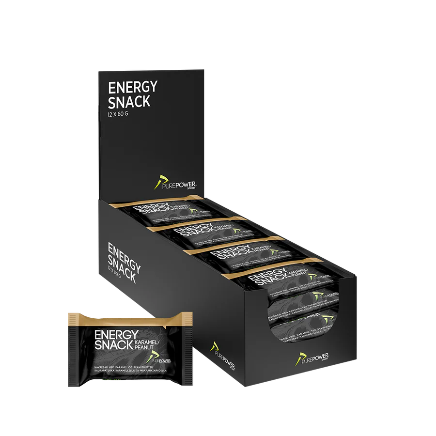 Energy snack karamel peanut 12x60g